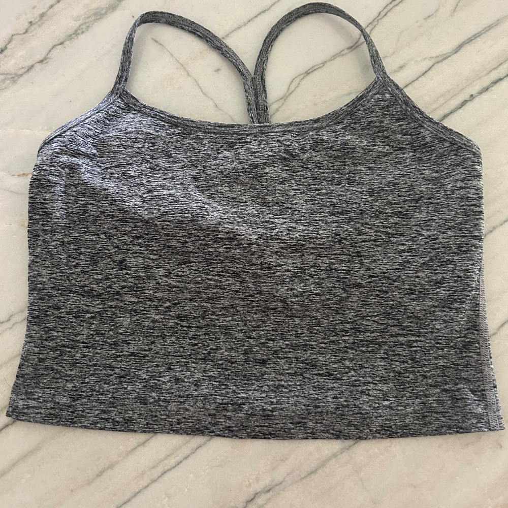 EUC-- BEYOND YOGA Spacedye Slim Racerback Cropped Tank Size MEDIUM